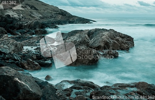 Image of soft water on rocks