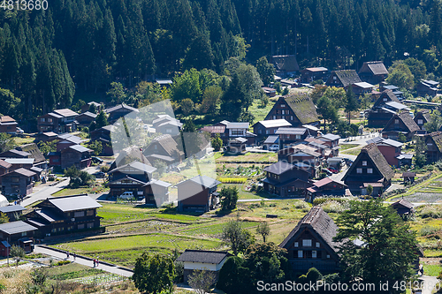 Image of Traditional Japanese old village, Shirakawago