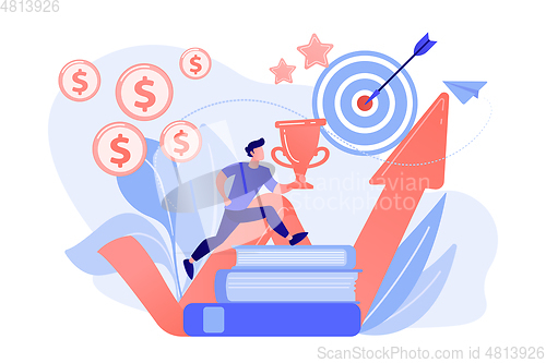 Image of Motivation concept vector illustration.