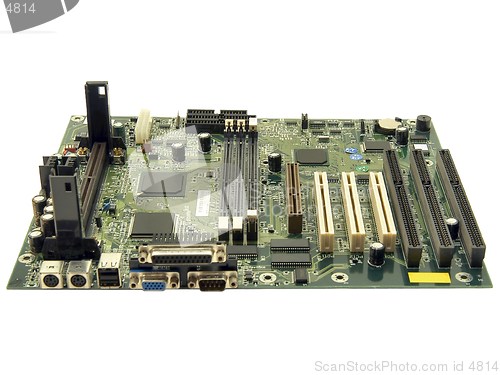 Image of PC motherboard