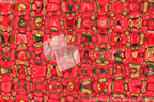 Image of creative bright abstract red texture