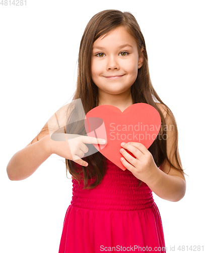 Image of Portrait of a little girl