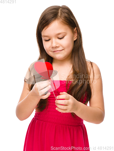 Image of Portrait of a little girl