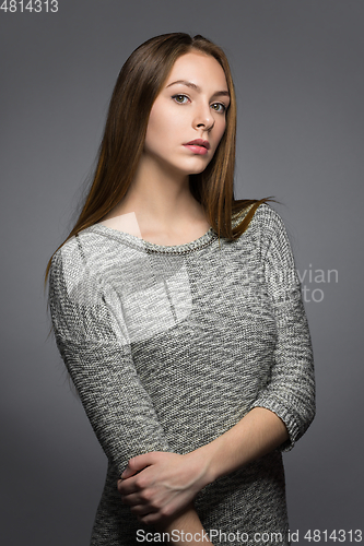Image of Portrait of a young woman