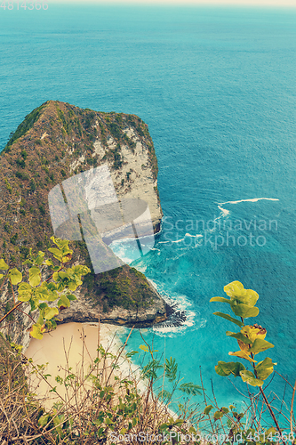 Image of dream Bali beach at Nusa penida