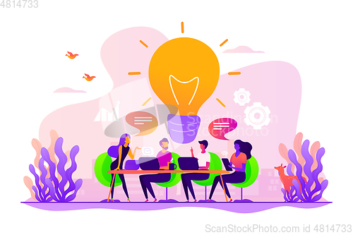 Image of Brainstorm concept vector illustration