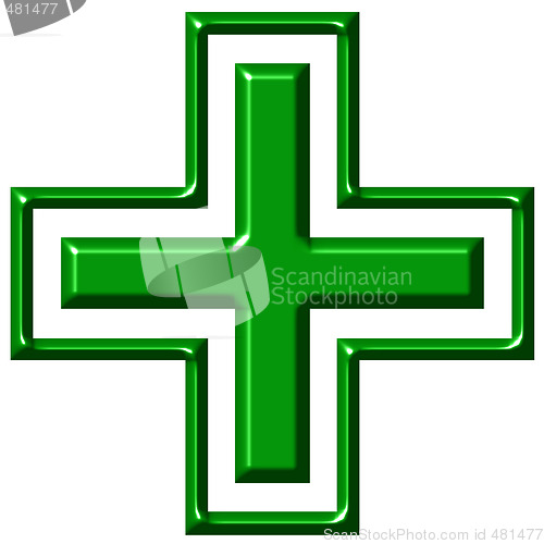 Image of 3D Pharmacy Cross