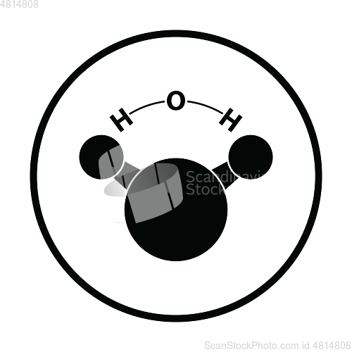 Image of Icon of chemical molecule water