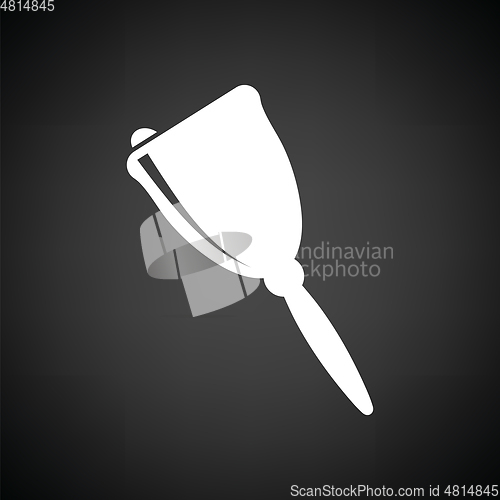 Image of School hand bell icon