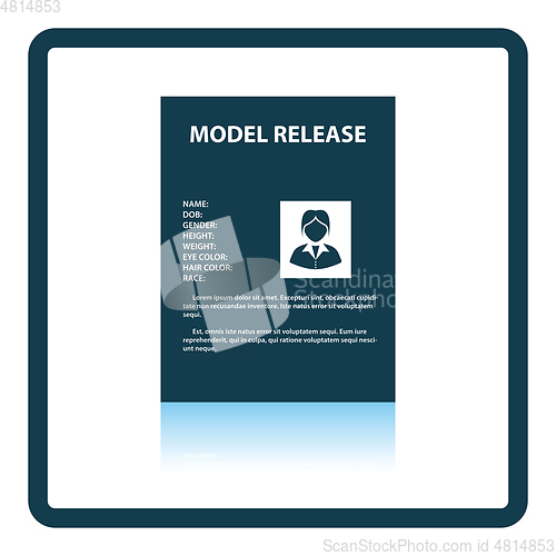 Image of Icon of model release document