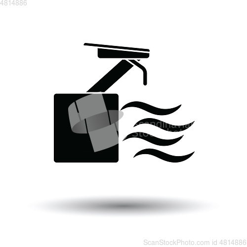 Image of Diving stand icon