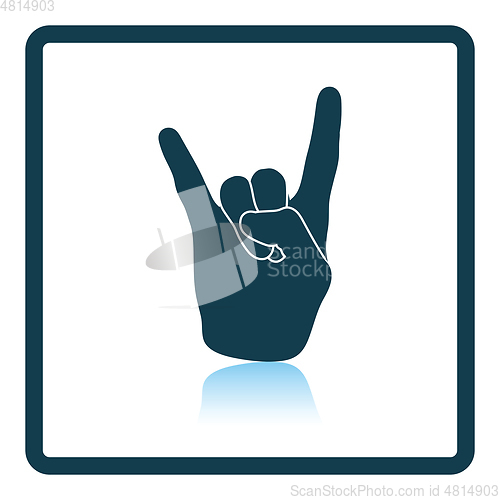 Image of Rock hand icon