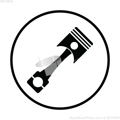 Image of Car motor piston icon