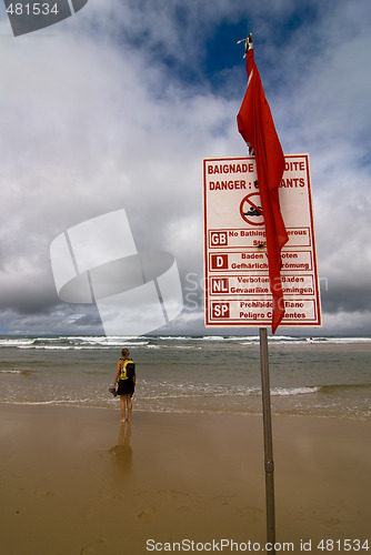 Image of Bathing prohibited