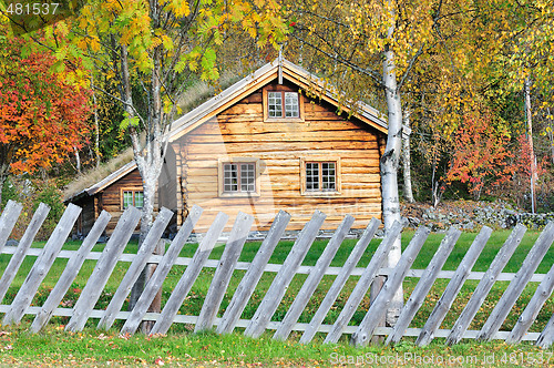 Image of Old log cabin