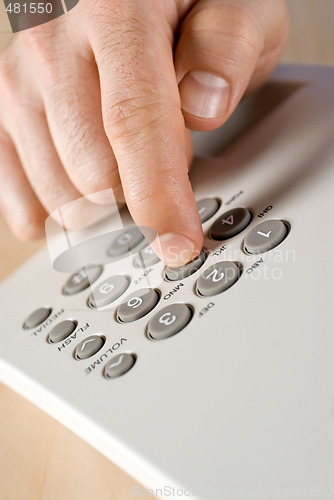 Image of desk phone 