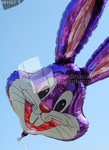 Image of Colorful helium balloon