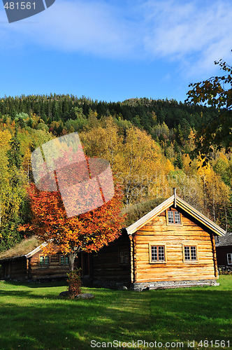 Image of Old log cabin
