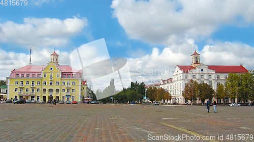 Image of area in Chernihiv town in summer