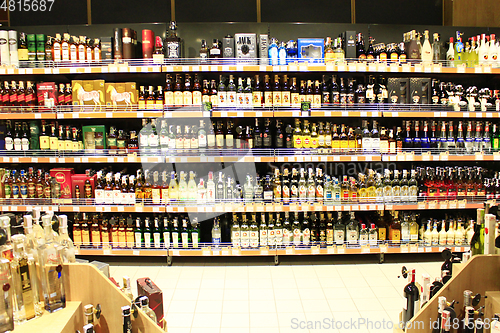 Image of Store of alcoholic drinks 