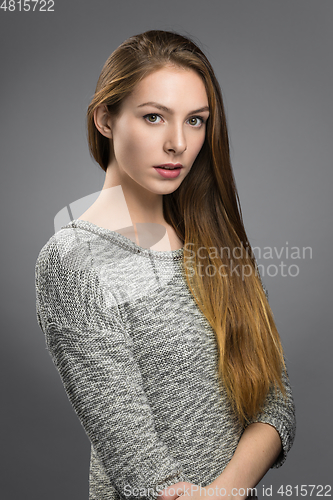 Image of Portrait of a young woman