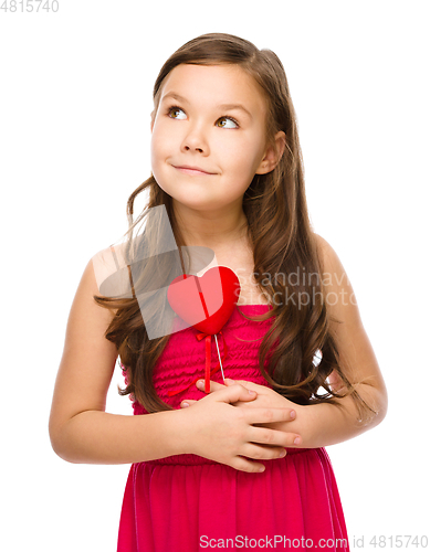 Image of Portrait of a little girl