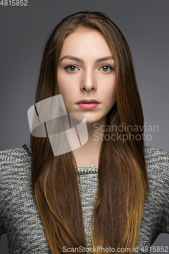 Image of Portrait of a young woman