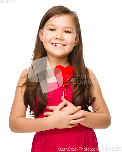 Image of Portrait of a little girl