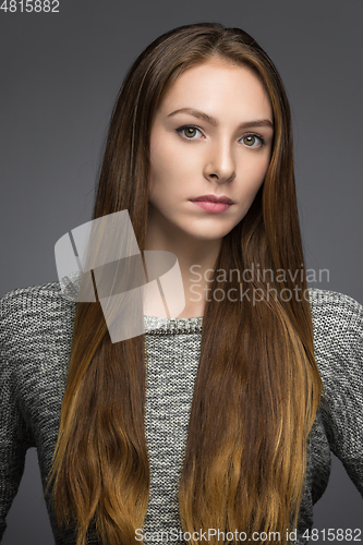 Image of Portrait of a young woman