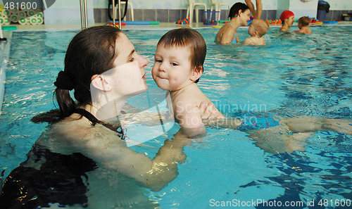 Image of Little boy with mum