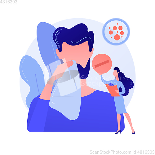 Image of Seasonal Flu abstract concept vector illustration.