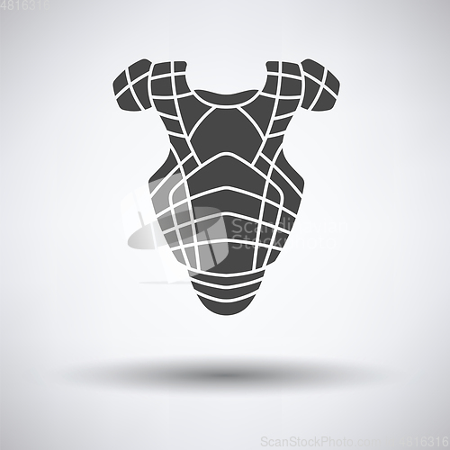 Image of Baseball chest protector icon