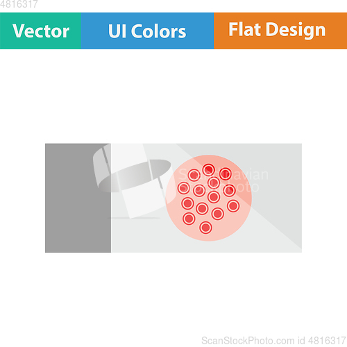 Image of Bacterium glass icon