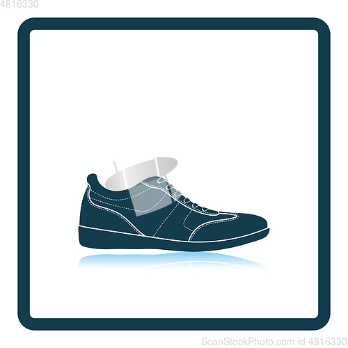 Image of Man casual shoe icon