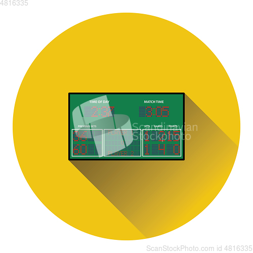 Image of Tennis scoreboard icon