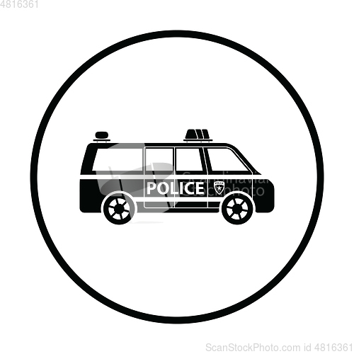 Image of Police van icon