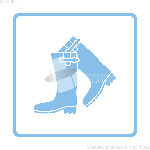 Image of Hunter\'s rubber boots icon