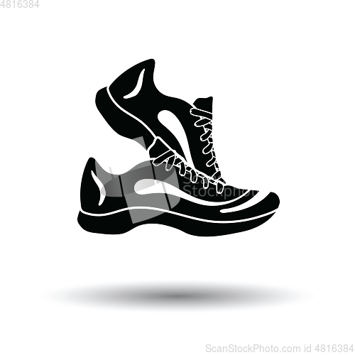 Image of Fitness sneakers icon