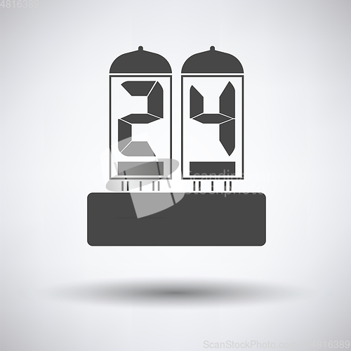 Image of Electric numeral lamp icon