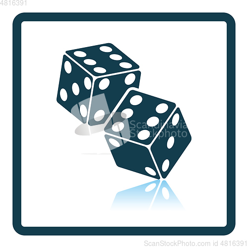 Image of Craps dice icon