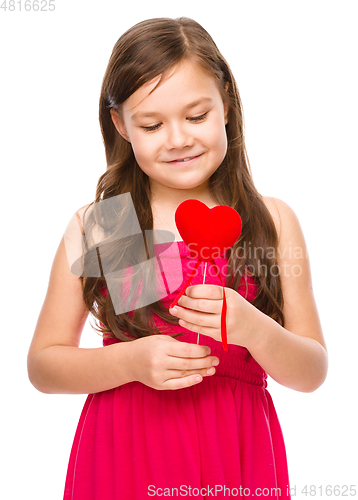 Image of Portrait of a little girl