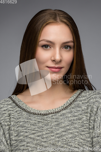 Image of Portrait of a young woman