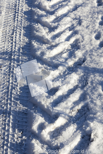 Image of Road in the winter season