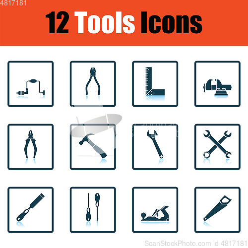 Image of Tools icon set