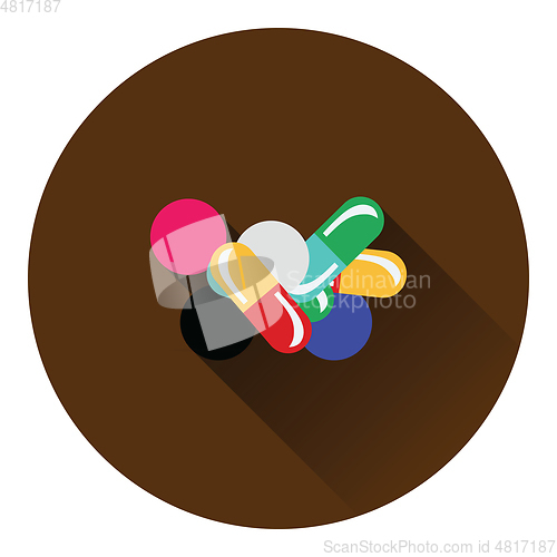 Image of Pill and tabs icon