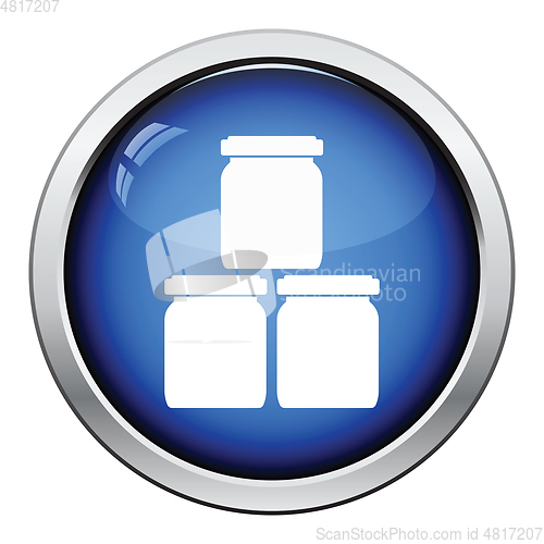 Image of Baby glass jars icon