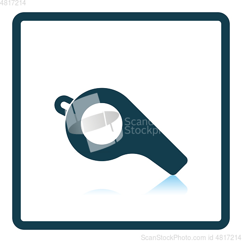 Image of American football whistle icon