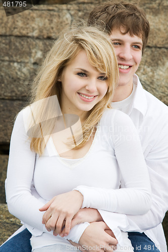 Image of Beautiful caucasian couple