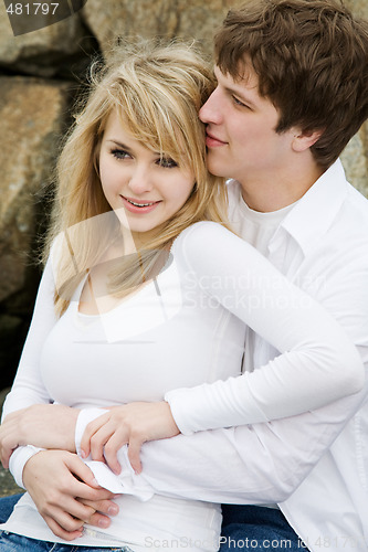 Image of Beautiful caucasian couple