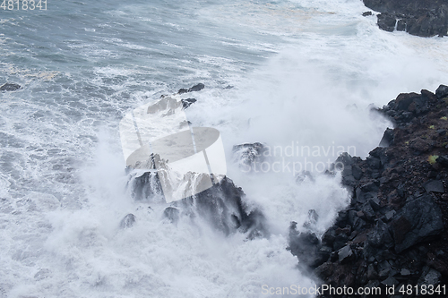 Image of natural swimming pools on Tenerife island